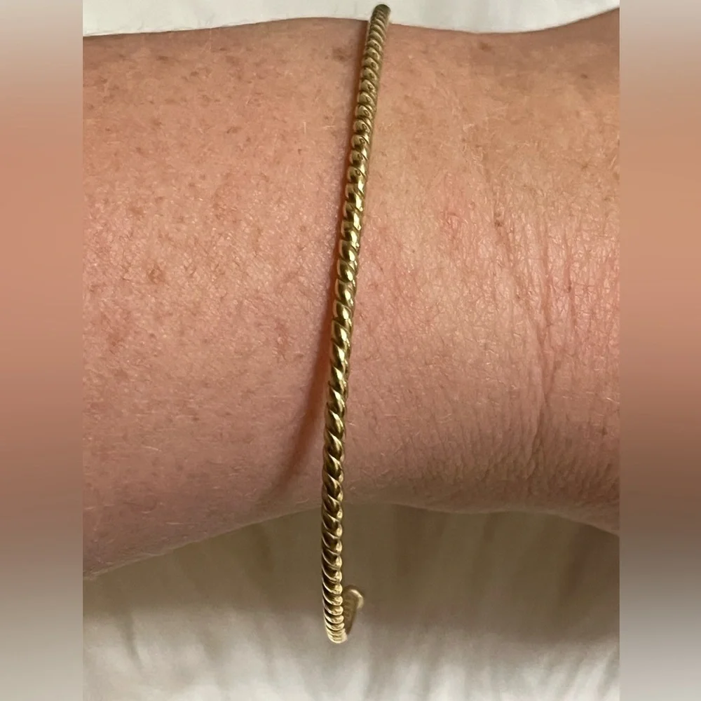 Gold Over Sterling 1GZM Bracelet